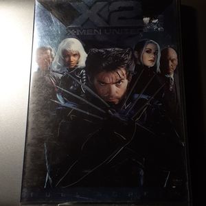 X-men United movie dvd
